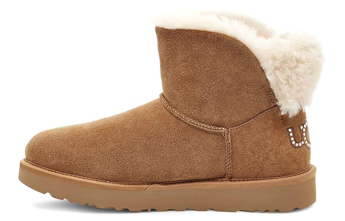 Женские зимние мини-сапоги Ugg Classic Bling Mini