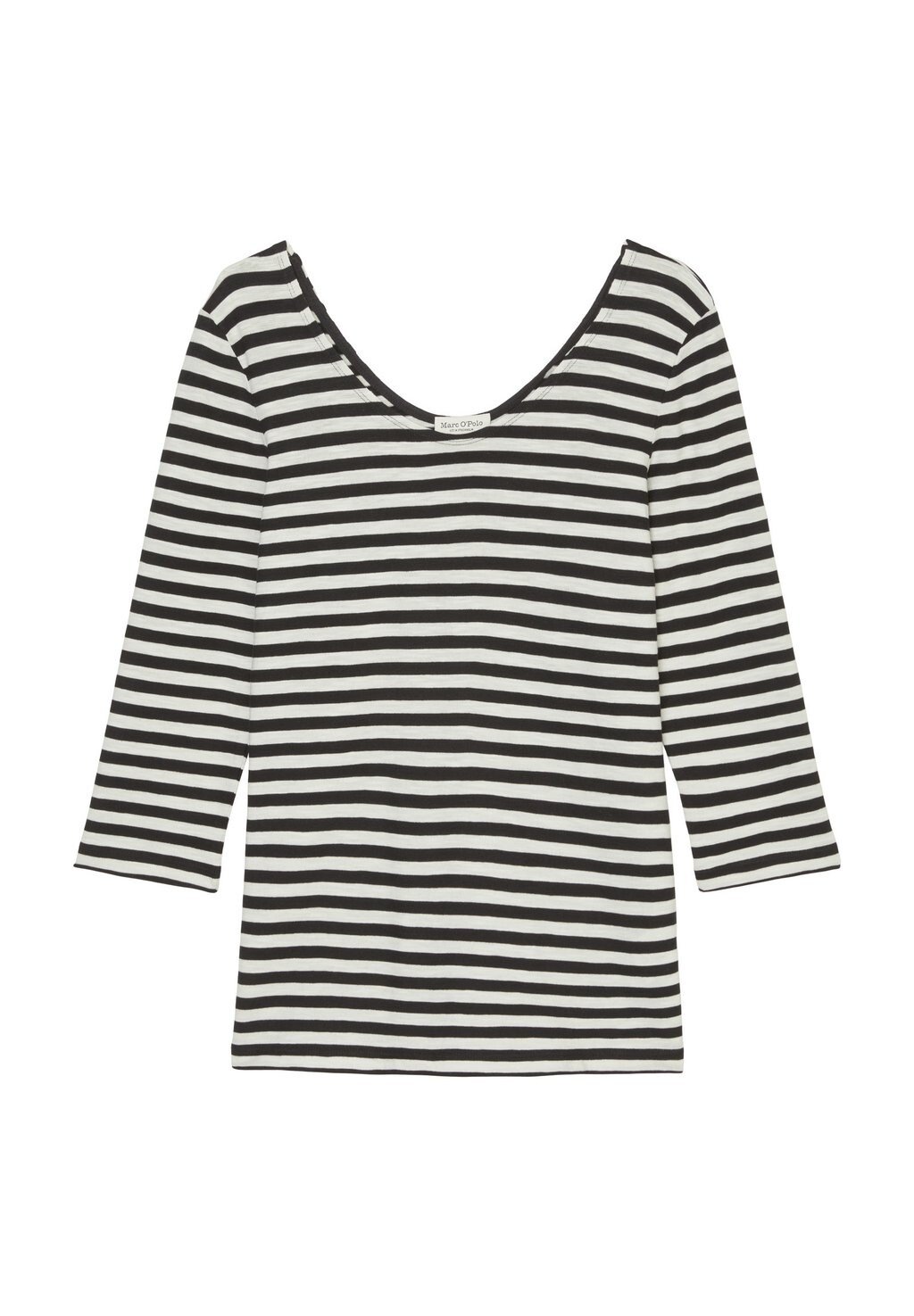 

Рубашка с длинным рукавом 3 4 SLEEVE BALLERINA STRIPED Marc O'Polo, желтый