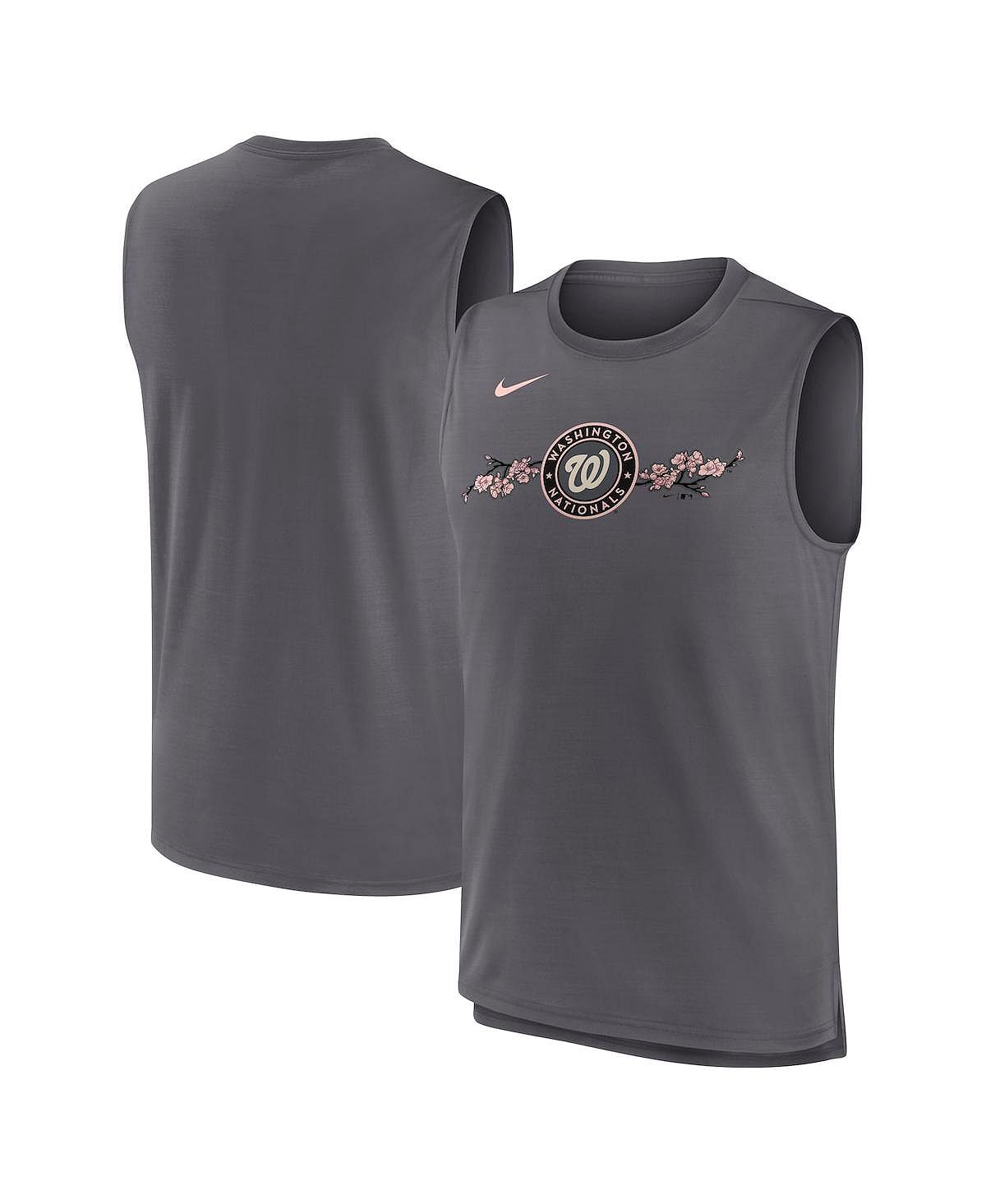 

Мужская серая майка Washington Nationals City Connect Muscle Tank Nike