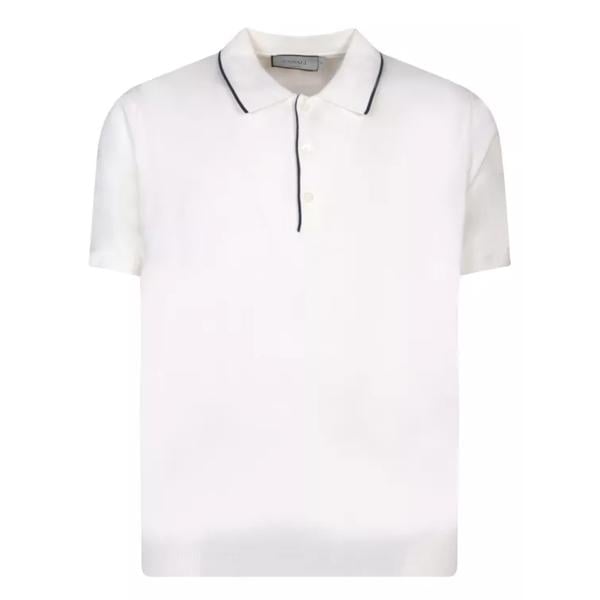 

Футболка cotton polo shirt Canali, белый