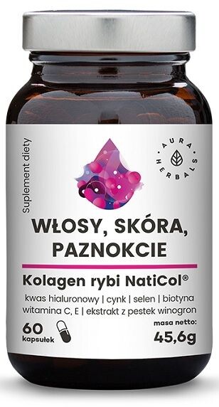 

Kolagen Rybi Naticol подготовка волос, кожи и ногтей, 60 шт.
