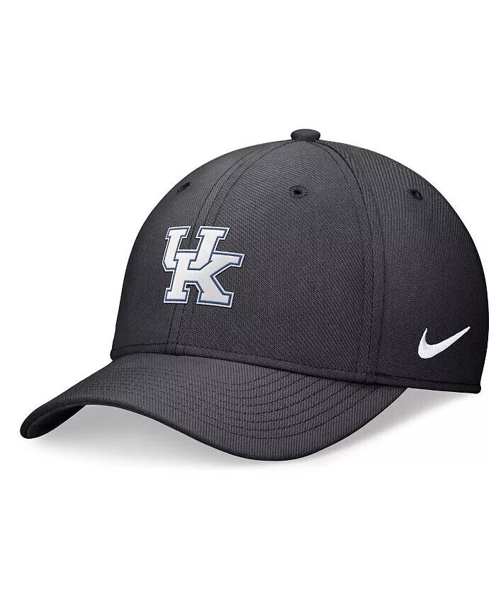 

Мужская темно-серая кепка с галочкой Kentucky Wildcats 2024 Nike, серый