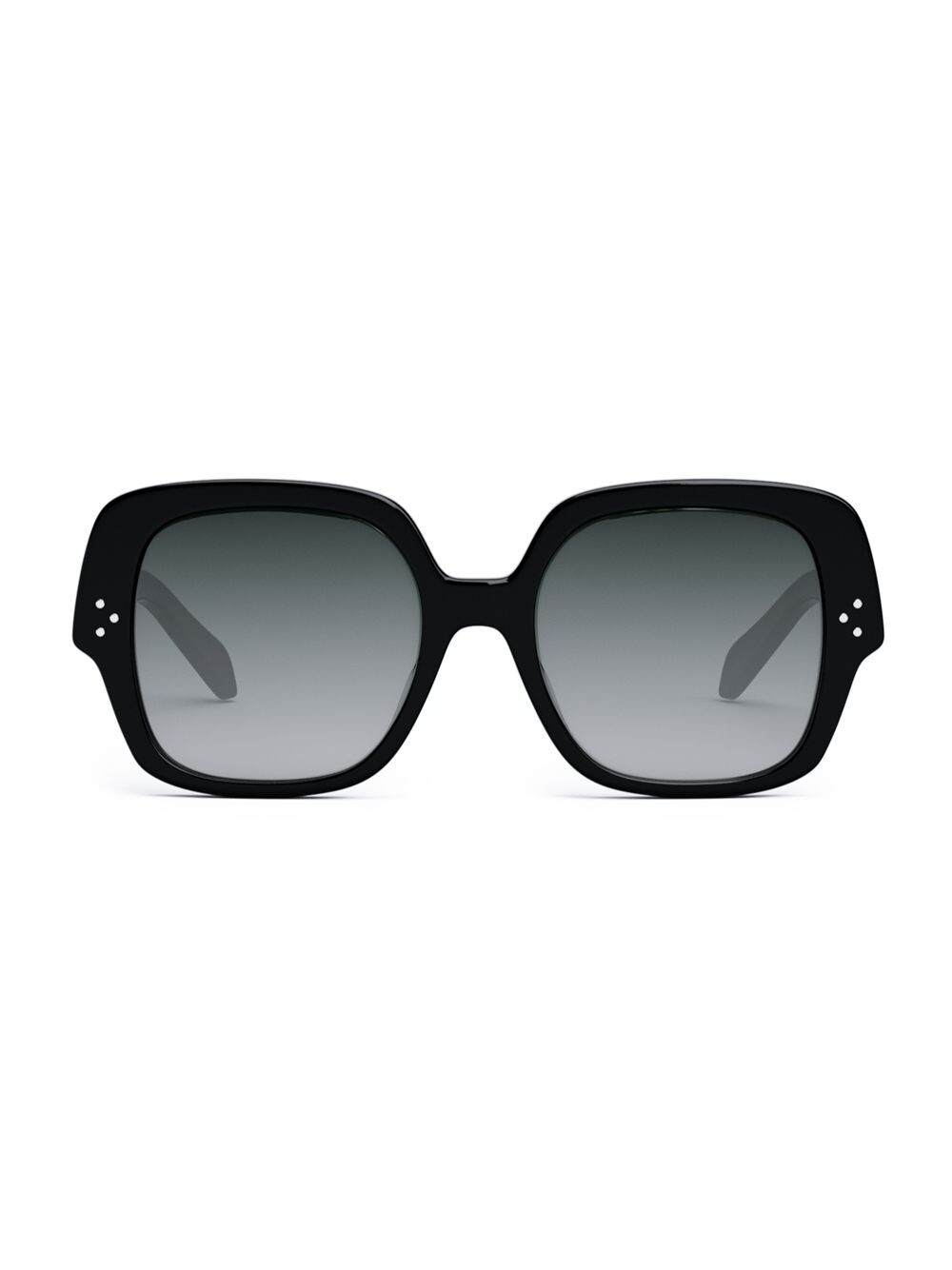 

Квадратные солнцезащитные очки Bold с 3 точками 55 мм CELINE, черный