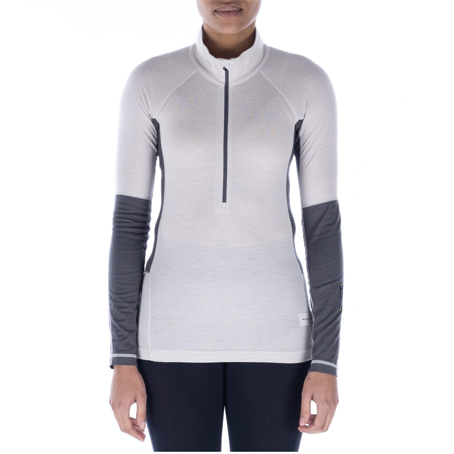 

Топ Artilect Flatiron 185 1/4 Zip, цвет Moonbeam/Ash