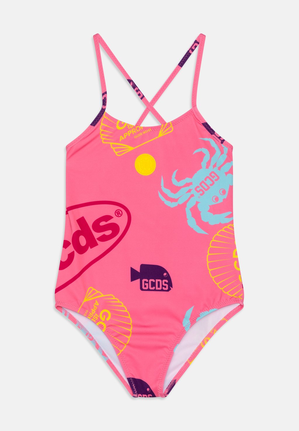 

Купальник Swimsuit GCDS, розовый