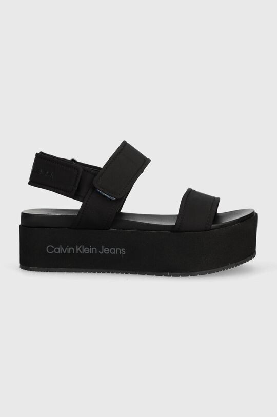 

Сандалии FLATFORM SANDAL SOFTNY Calvin Klein Jeans, черный