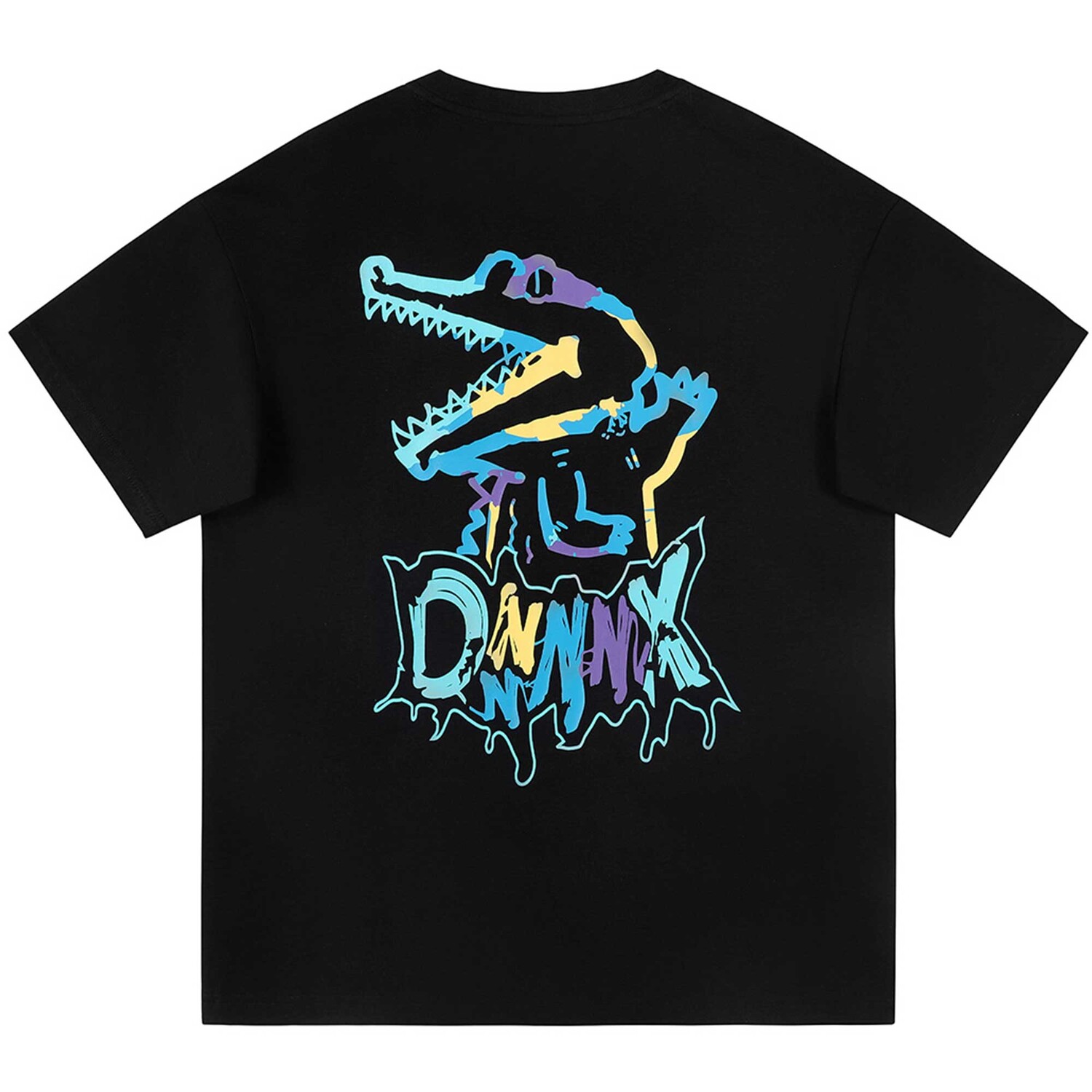 

Dnnnnx футболка унисекс, Черный (в комплекте со случайными шортами)