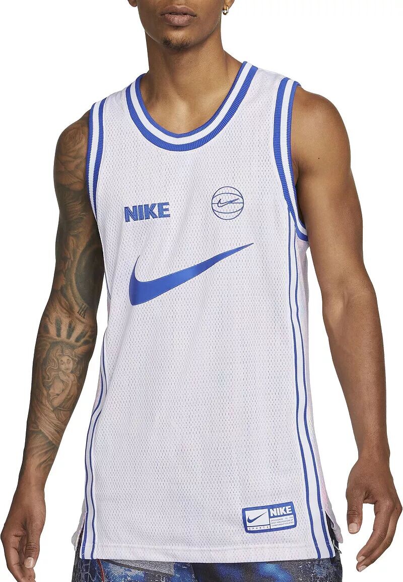 

Мужская баскетбольная майка Nike Dri-FIT DNA, белый