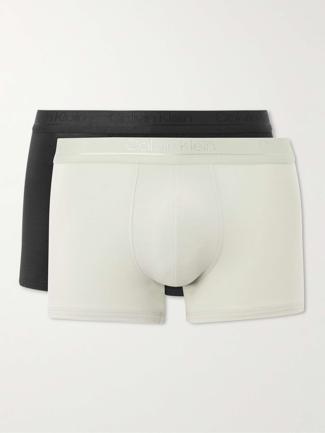 

Комплект из двух трусов-боксеров из эластичного хлопка CALVIN KLEIN UNDERWEAR, мульти