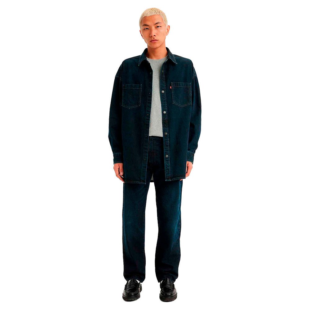 цена Куртка Levi´s Wellthread 551 Z Straight Denim, синий