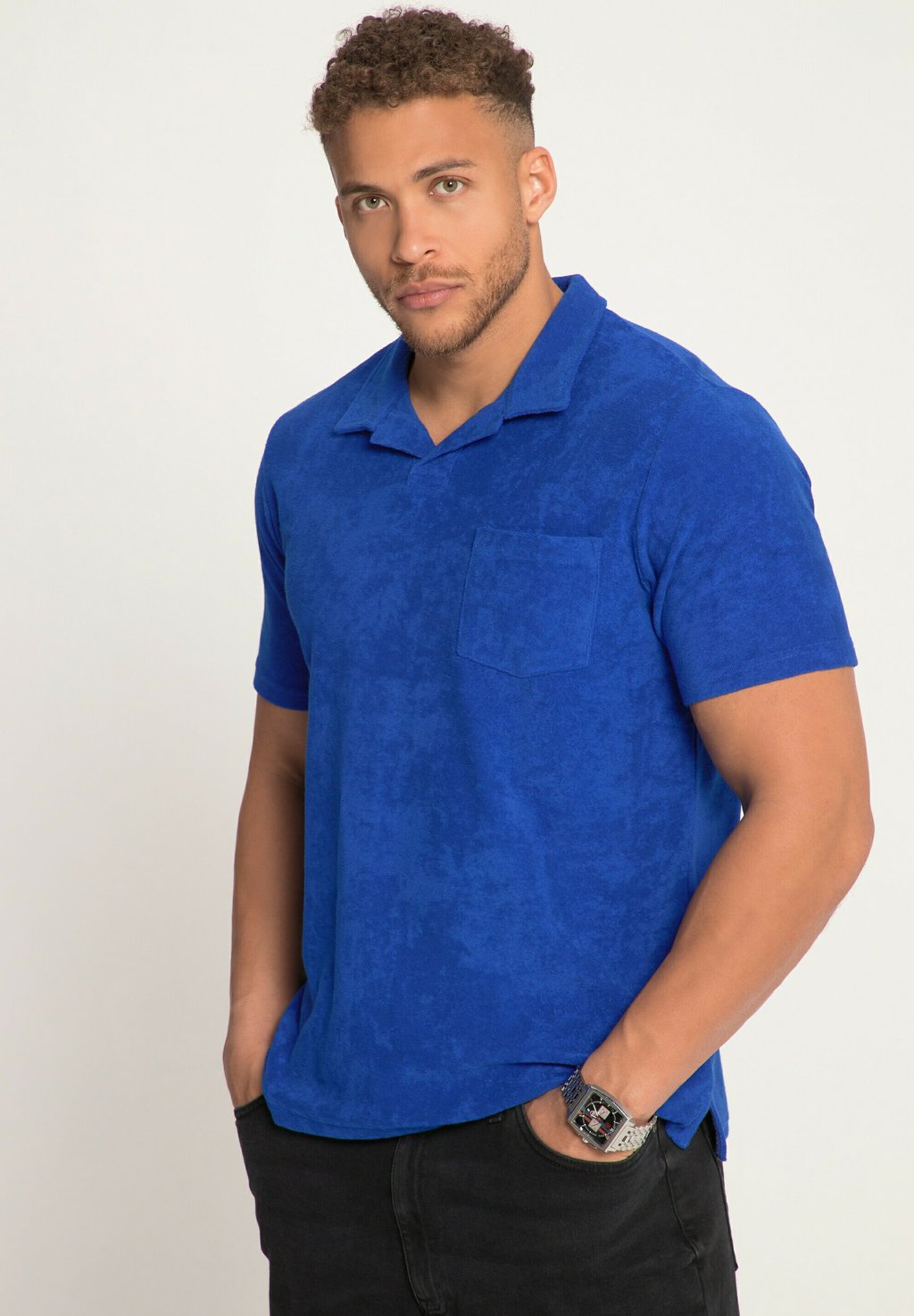 Рубашка-поло STHUGE, цвет strong blue