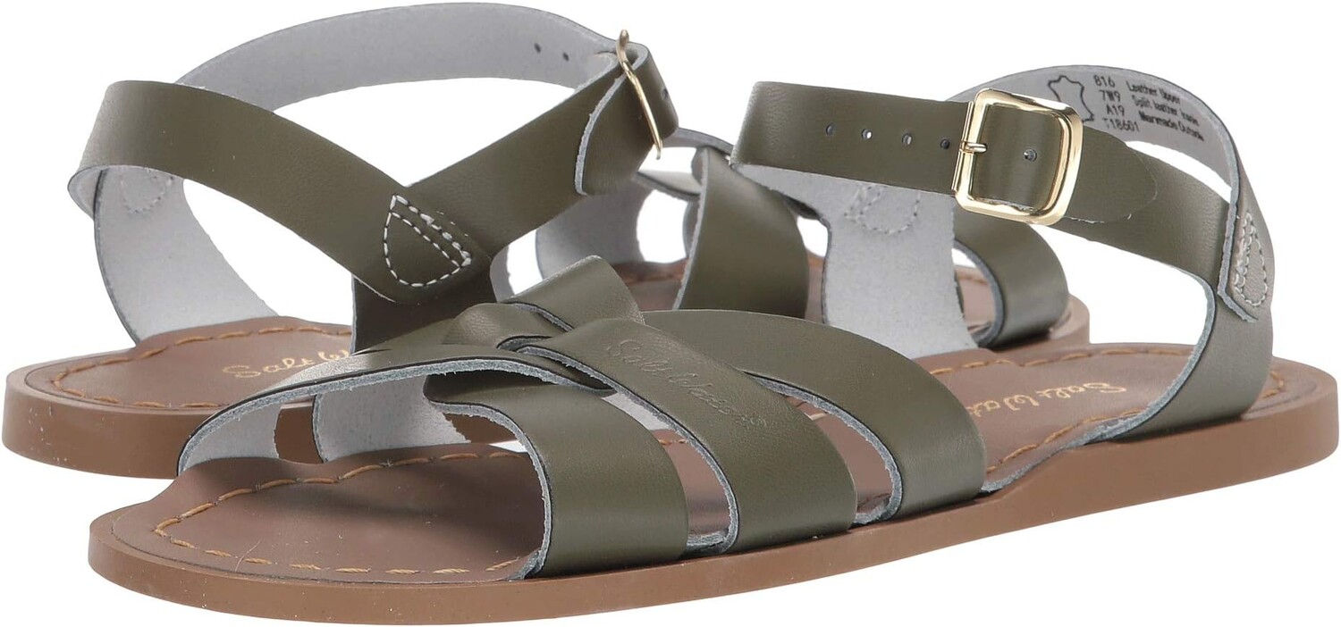 

Сандалии на плоской подошве The Original Sandal Salt Water Sandal by Hoy Shoes, цвет Olive