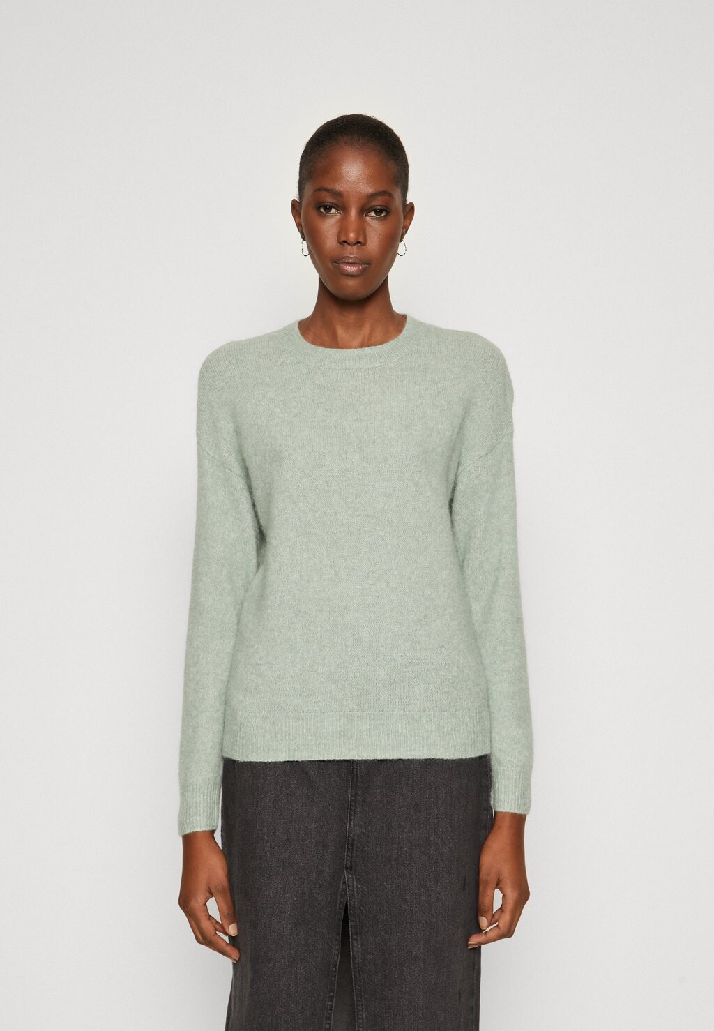 

Вязаный свитер HOPE MSCH Copenhagen, цвет green milieu