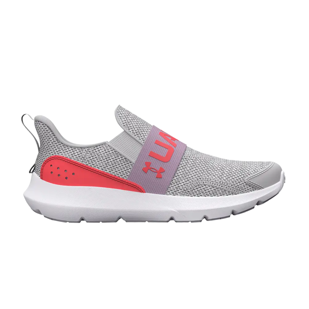 

Кроссовки Surge 3 Slip PS Under Armour, серый