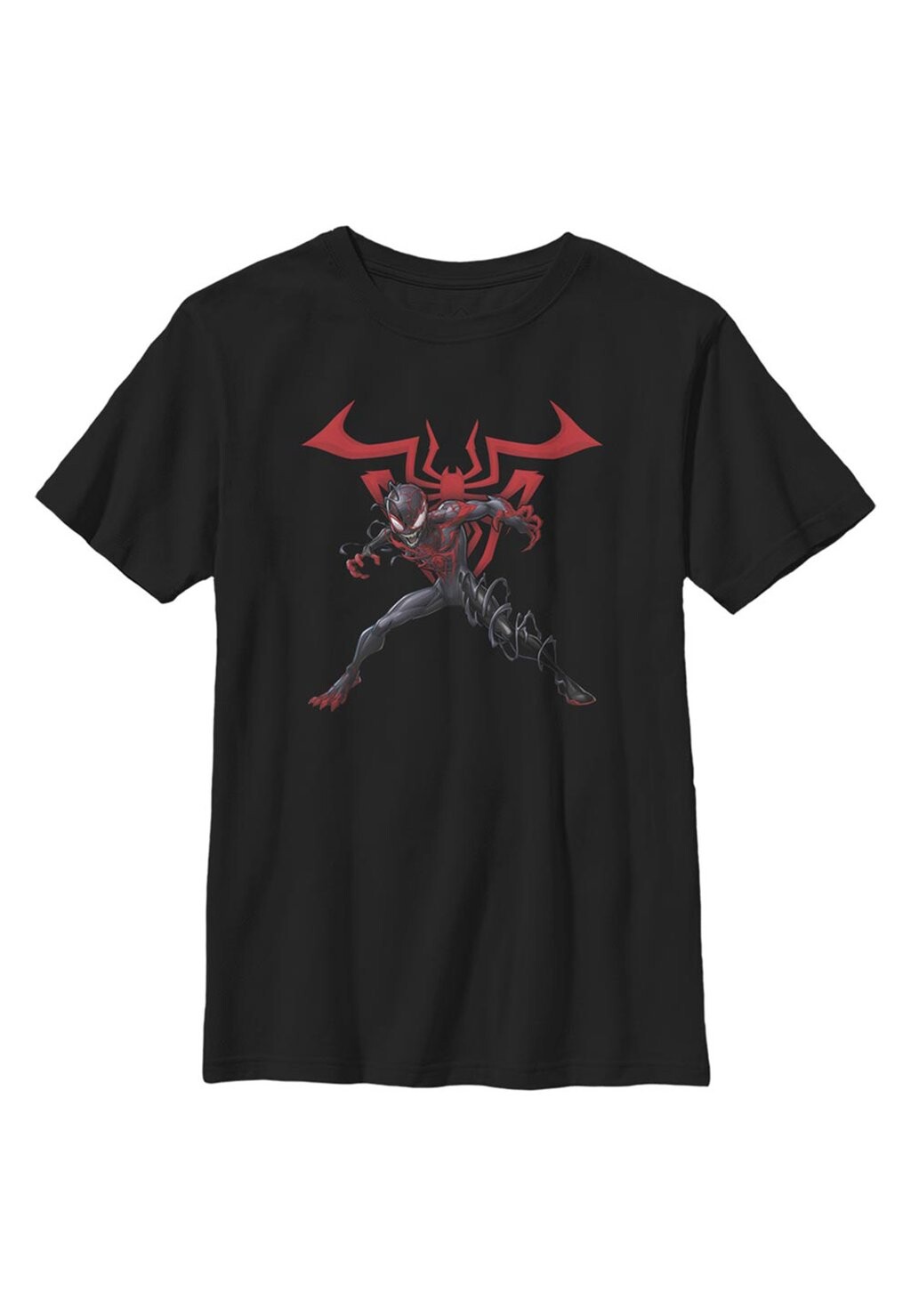 

Футболка с принтом Marvel Spiderman Miles W Symbol Marvel, черный