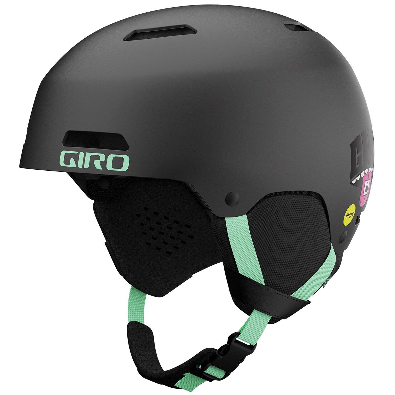 

Лыжный шлем MIPS Giro, матовый черный