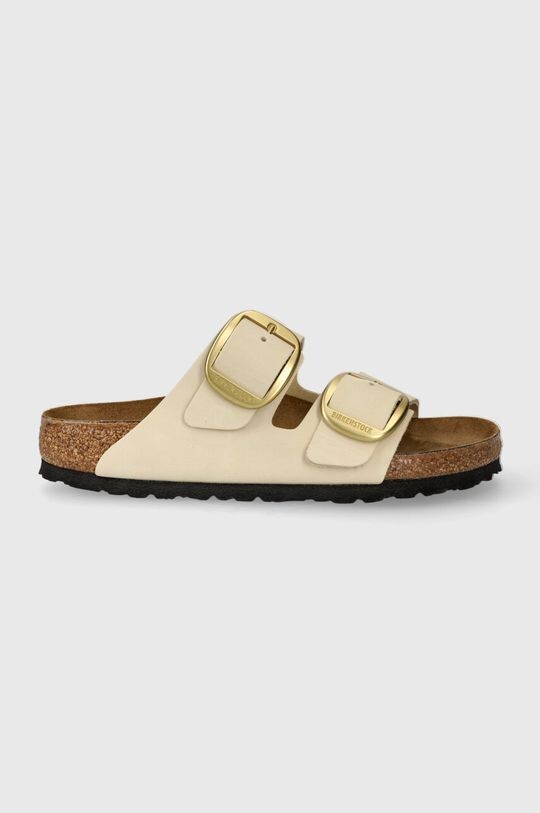 

Шлепанцы из нубука «Аризона» Birkenstock, бежевый
