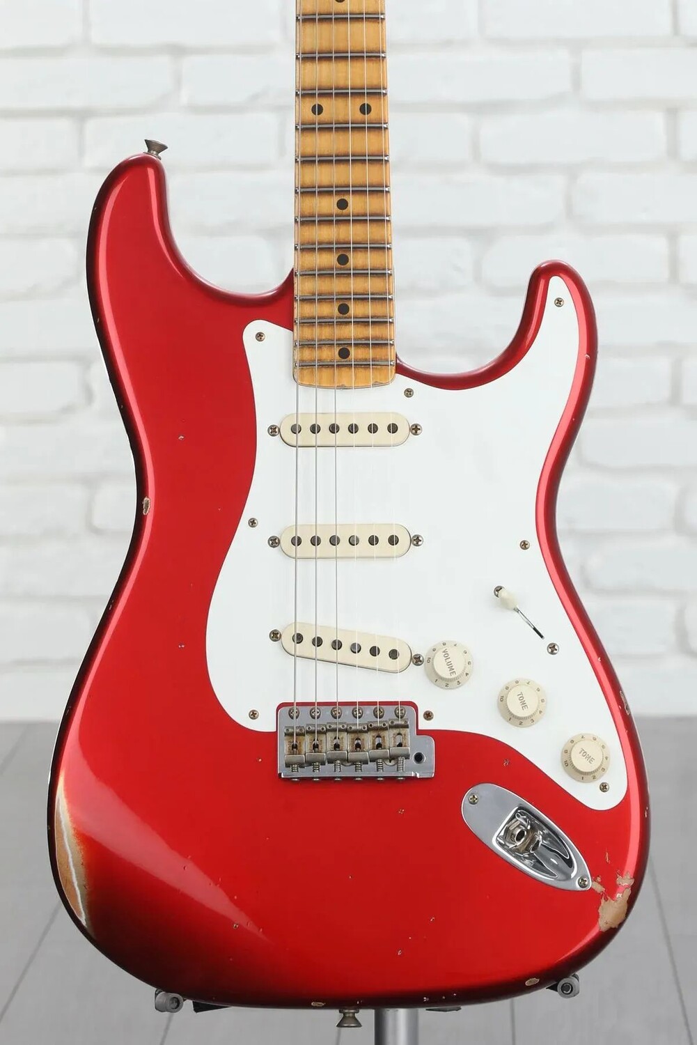 

Fender Custom Shop '58 Stratocaster Relic — Aged Candy Apple Red