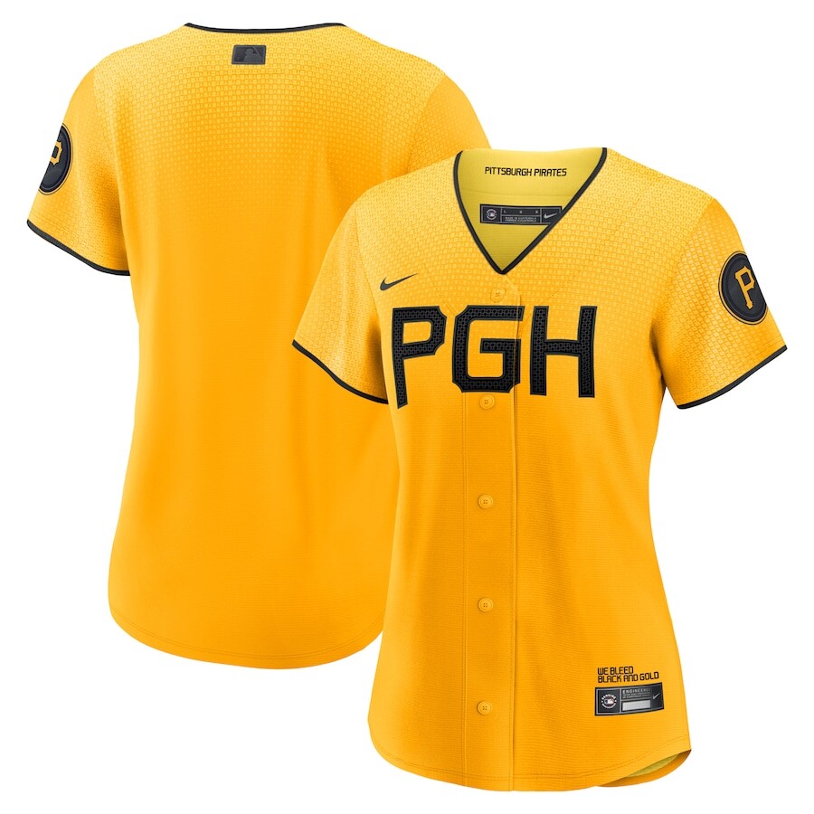 

Джерси Nike Pittsburgh Pirates, золотой