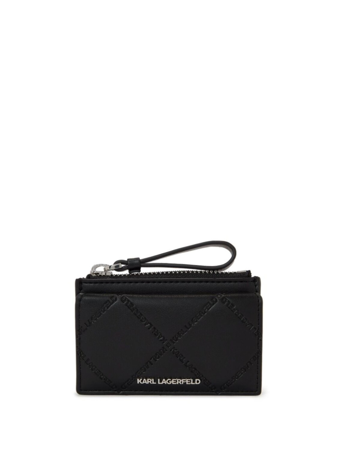 

Karl Lagerfeld картхолдер K/Skuare на молнии, черный
