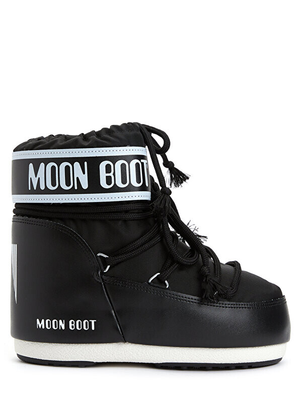 

Женские зимние ботинки с черным логотипом Moon Boot