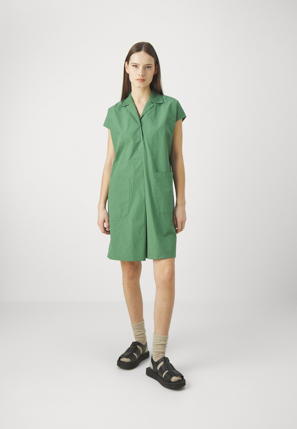 Платье-блузка BENNY WEEKEND MaxMara, цвет verde