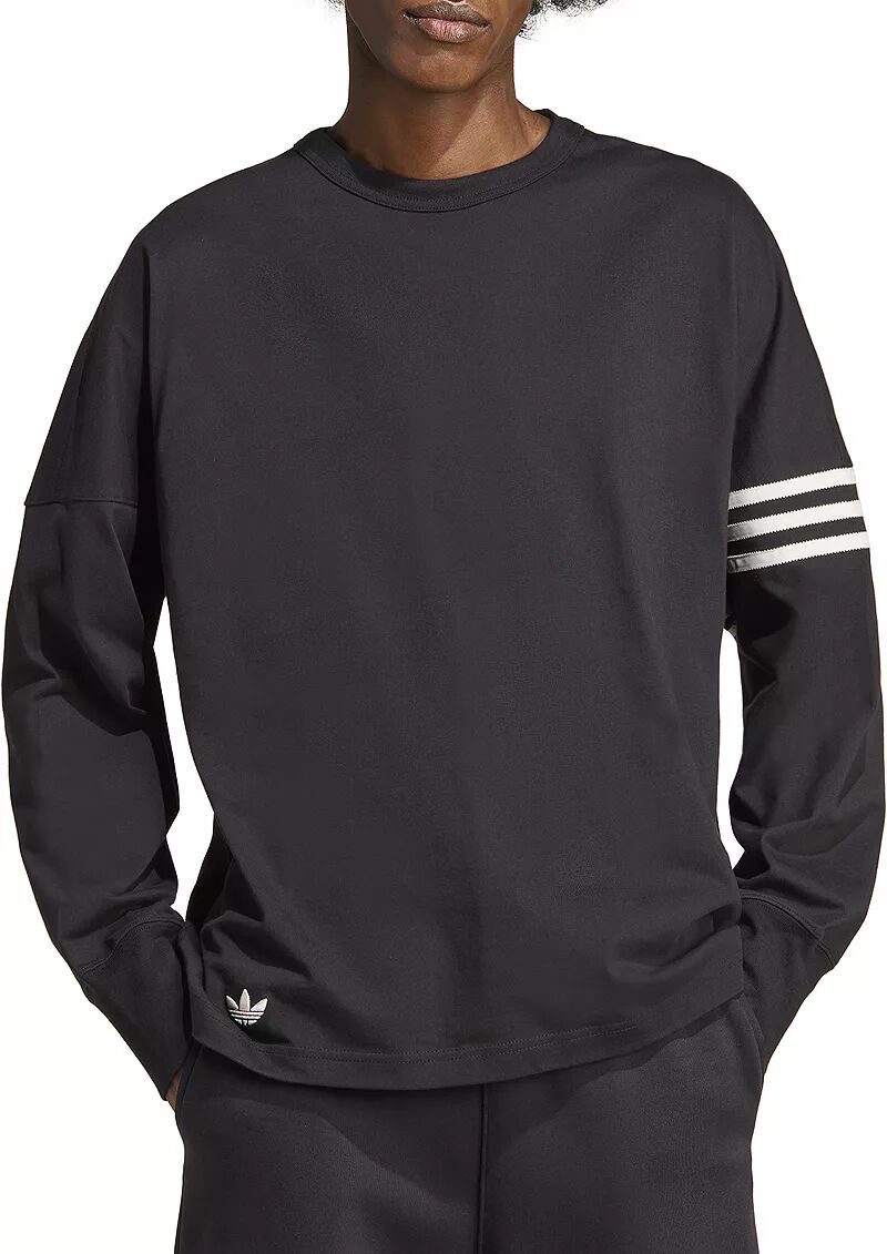 Мужская рубашка с длинным рукавом Adidas Originals Adicolor Neuclassics, черный