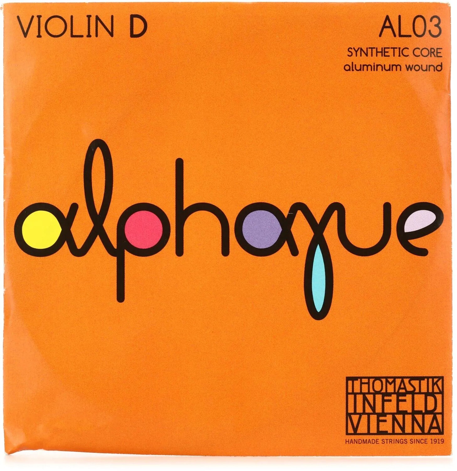 

Thomastik-Infeld AL03 Alphayue струна D для скрипки - размер 4/4, алюминий