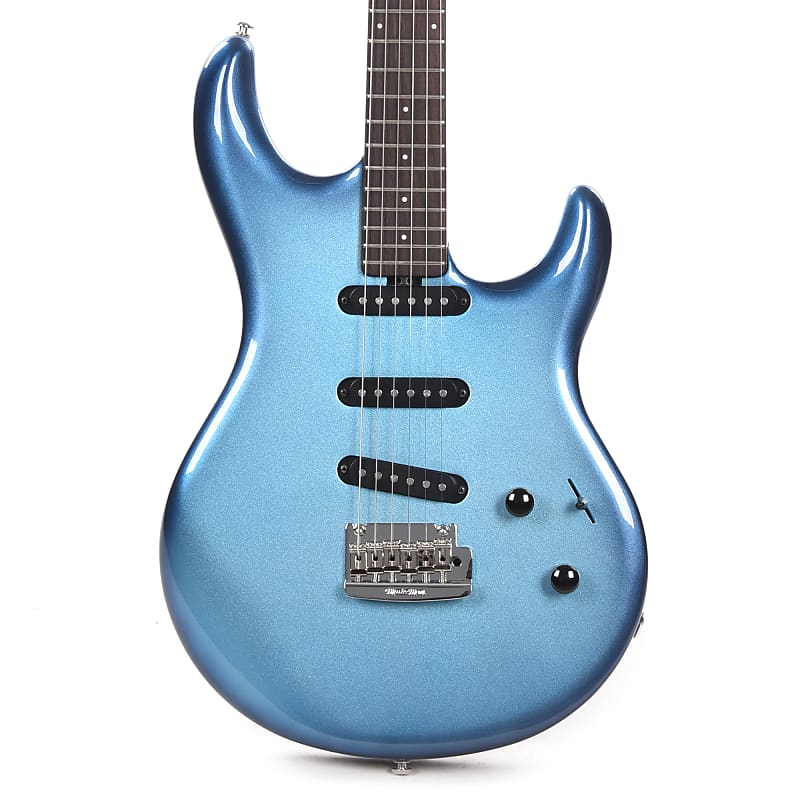 

Электрогитара Music Man Luke 4 SSS Blue Diesel w/Roasted Figured Maple Neck