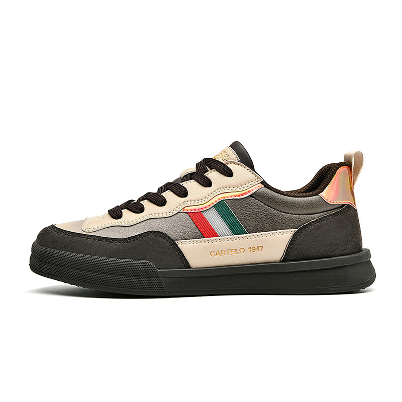 

Кроссовки CARTELO/Catilla crocodile Skateboarding Shoes Men Low-top, черный