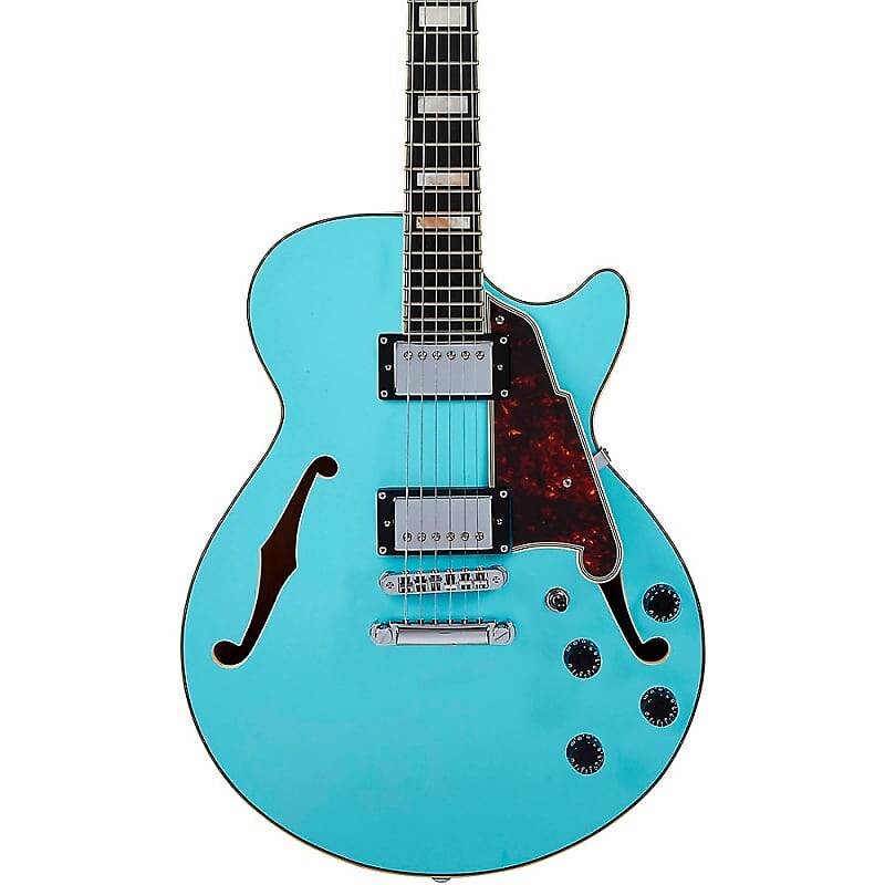 

Электрогитара D'Angelico Premier SS Semi-Hollow Electric Guitar Sky Blue