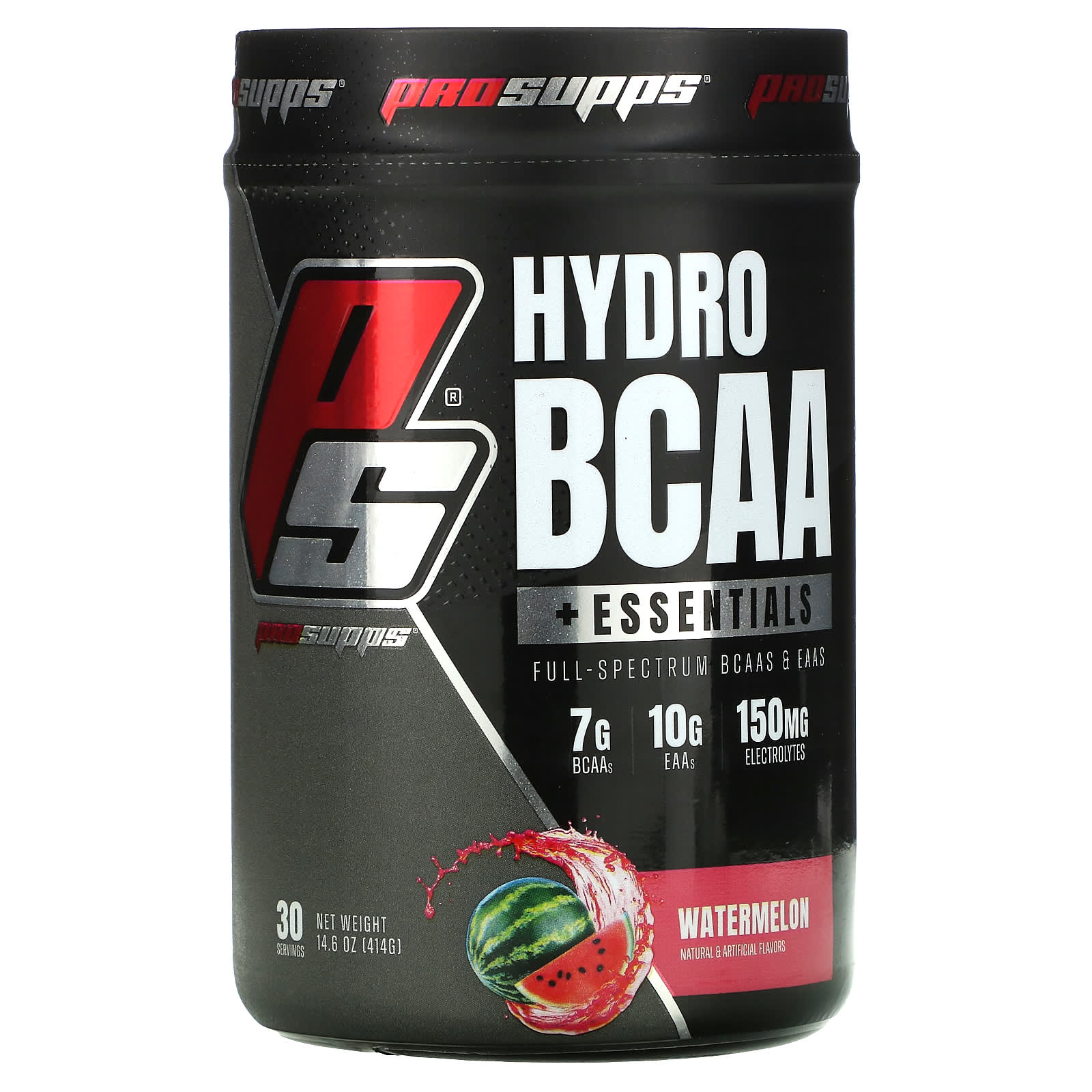 

Hydro BCAA + Essentials, арбуз, 414 г (14,6 унции), ProSupps