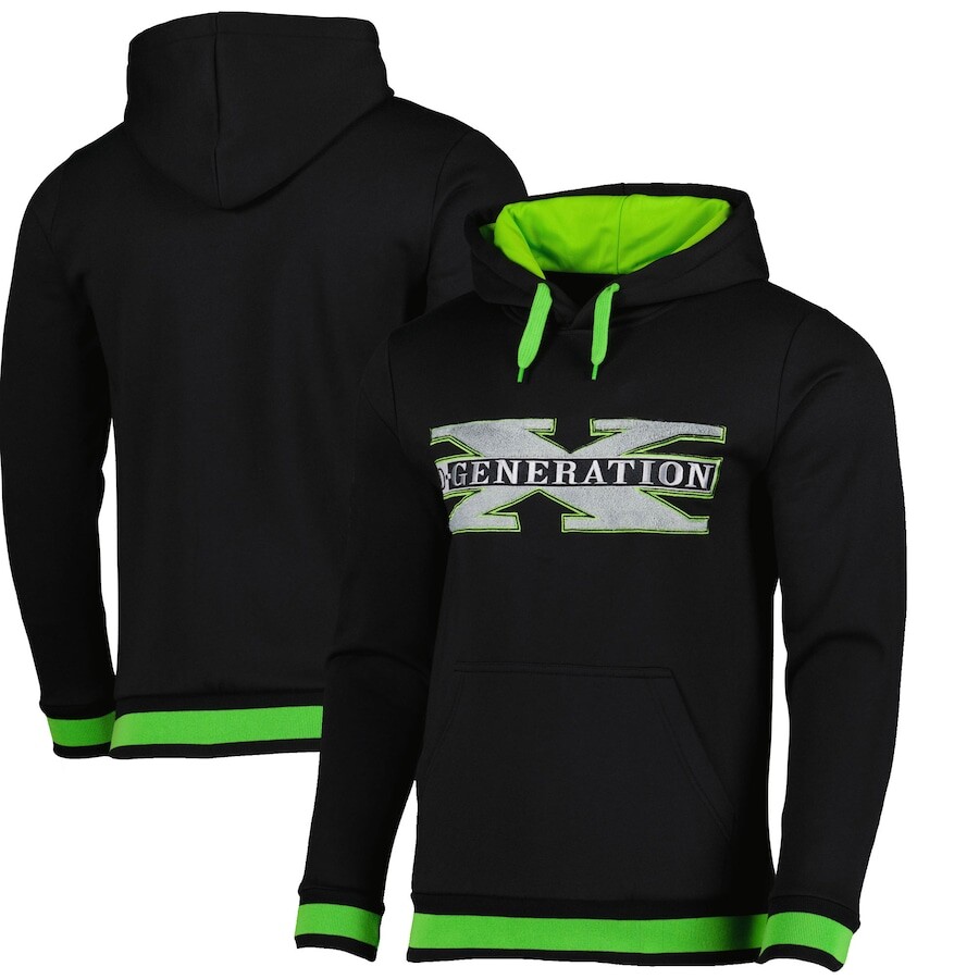 

Пуловер с капюшоном WWE Authentic D Generation X, черный