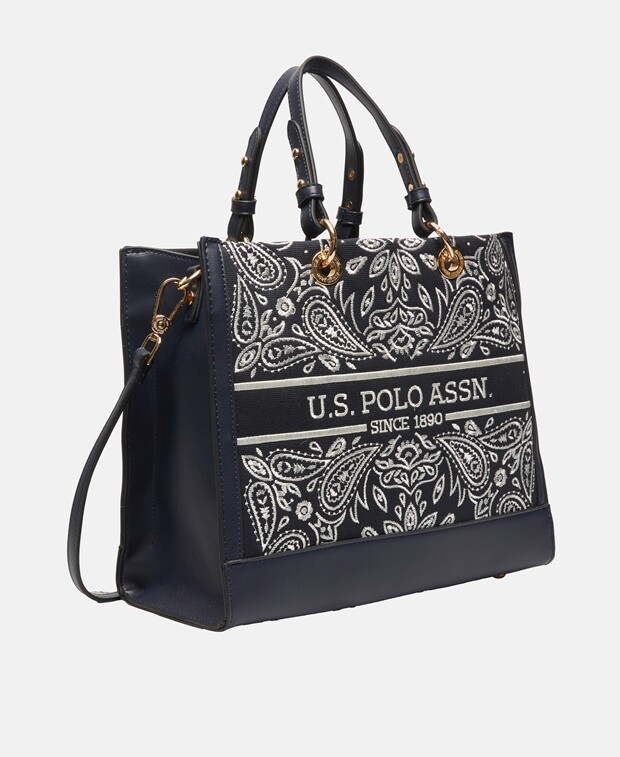 

Сумка-тоут U.S. Polo Assn., темно-синий