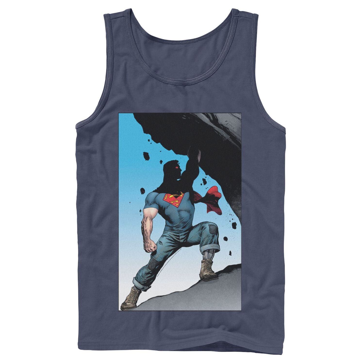 

Мужской постер с комиксами DC Superman Power Lift, майка с комиксами DC Comics