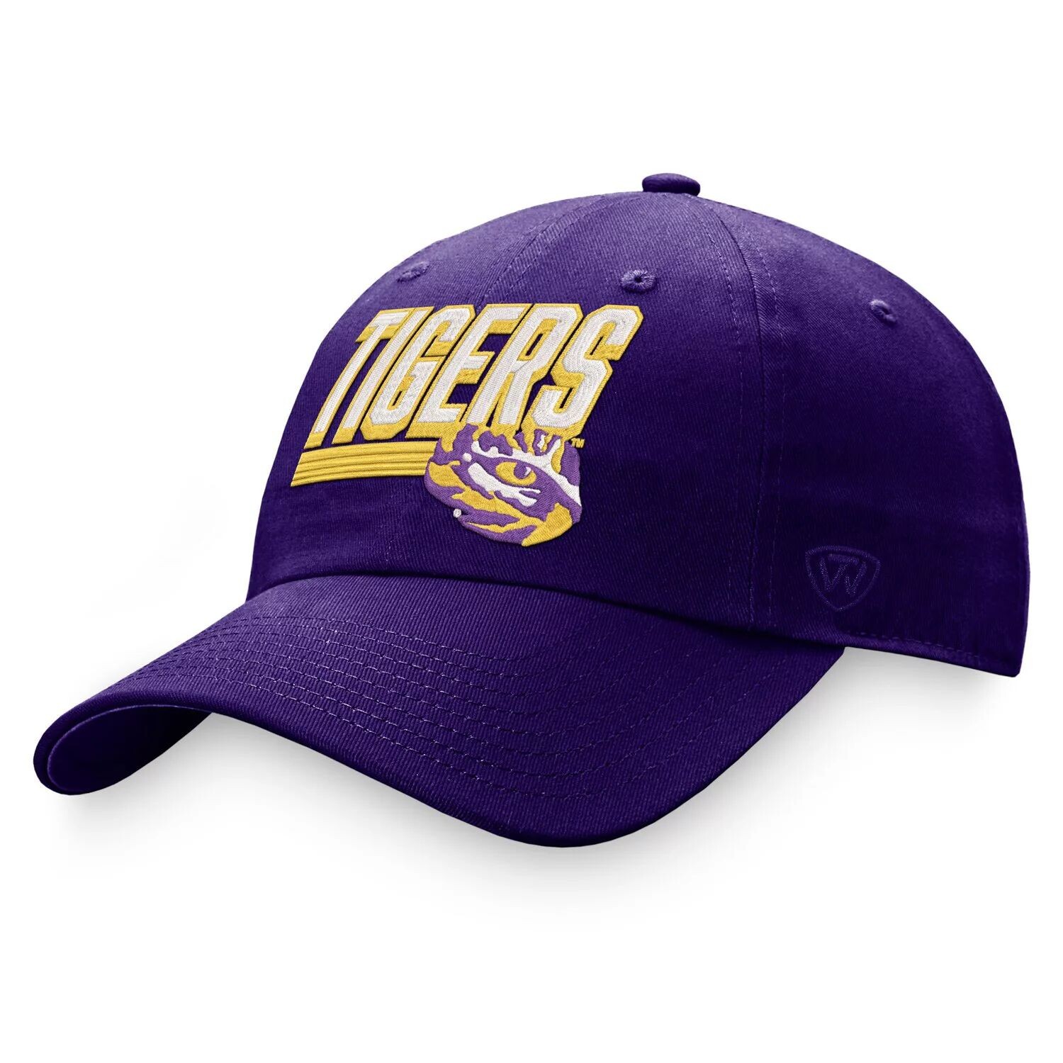 

Мужская регулируемая шапка Top of the World фиолетового цвета LSU Tigers Slice