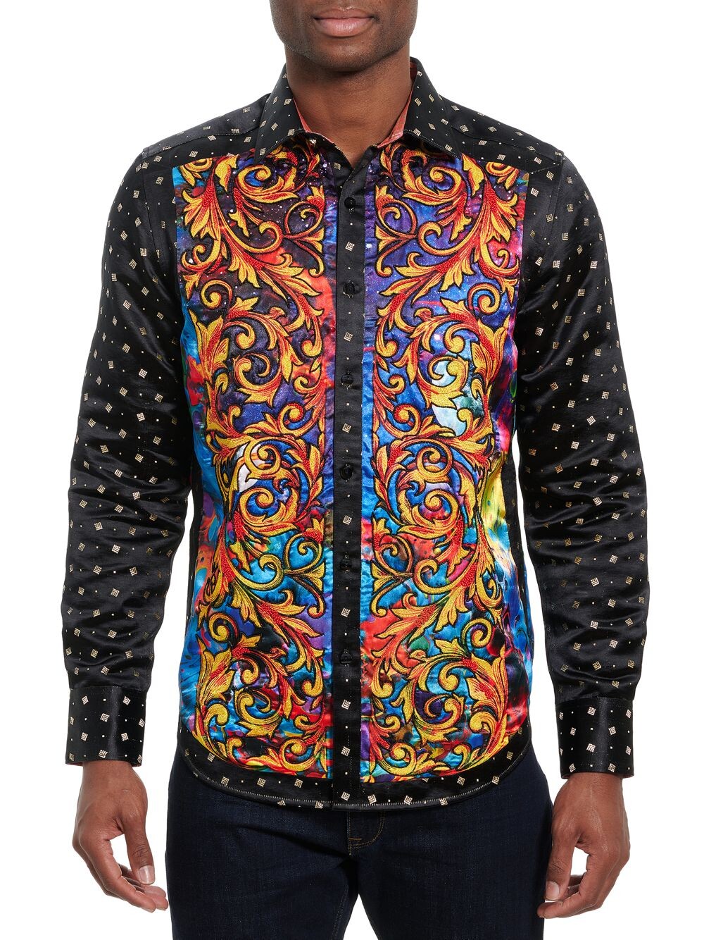 

Рубашка на пуговицах Estrella Oscura Limited Edition Robert Graham, разноцветный