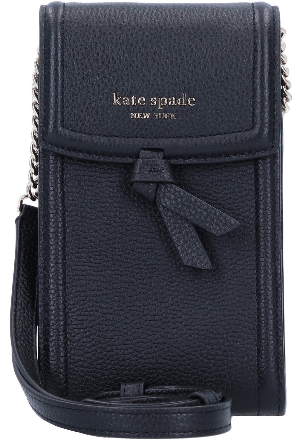 Сумка через плечо KNOTT PEBBLED kate spade new york, черный