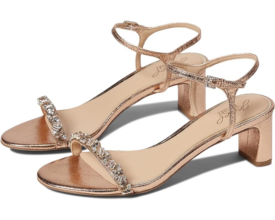 

Туфли Jewel Badgley Mischka Dagny, розовое золото