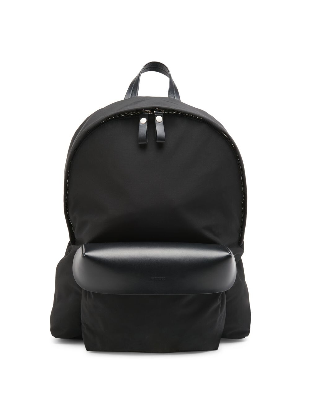 

Рюкзак с крышкой Jil Sander, черный