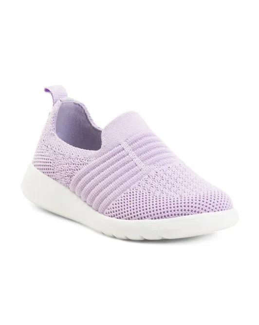 

Эзера Уокер Эластичные слипоны (для малышей) Clarks, цвет Lilac
