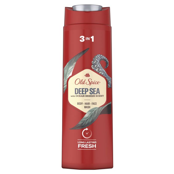 твердый дезодорант old spice deep sea 50 мл Гель для душа Deep Sea Gel de Ducha Old Spice, 400 ml