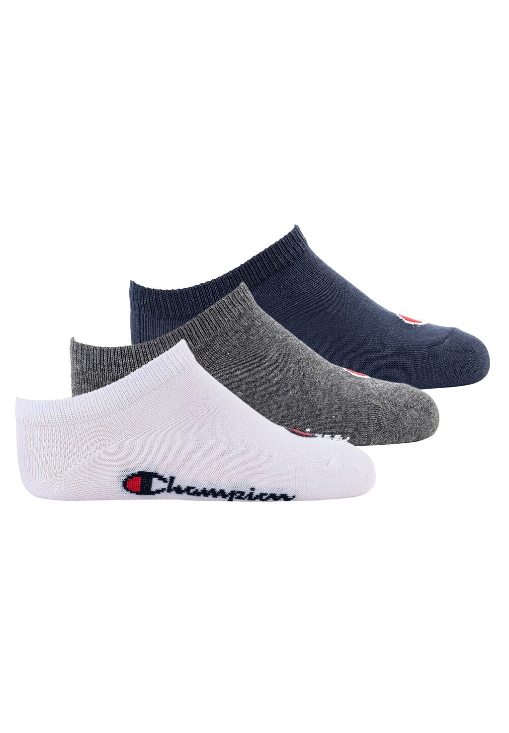 Носки Champion 3Er Pack Einfarbig Puma, цвет blau weiß grau