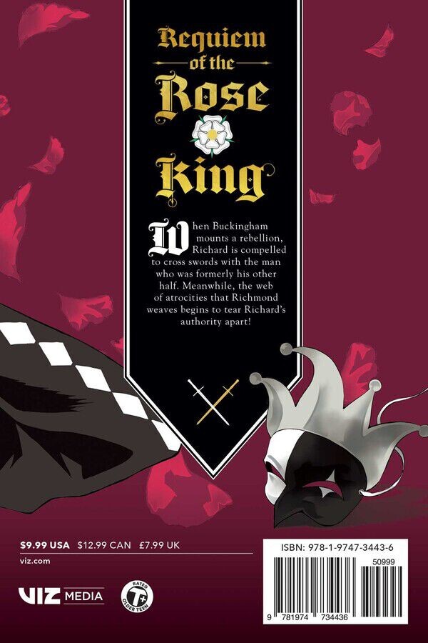 

Манга Requiem of the Rose King Manga Volume 16