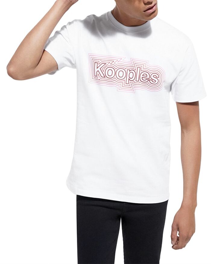 

футболка с логотипом The Kooples