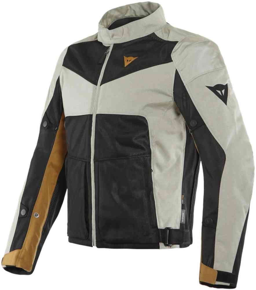 Мотоциклетная текстильная куртка Sauris 2 D-Dry Dainese, черно-коричневый