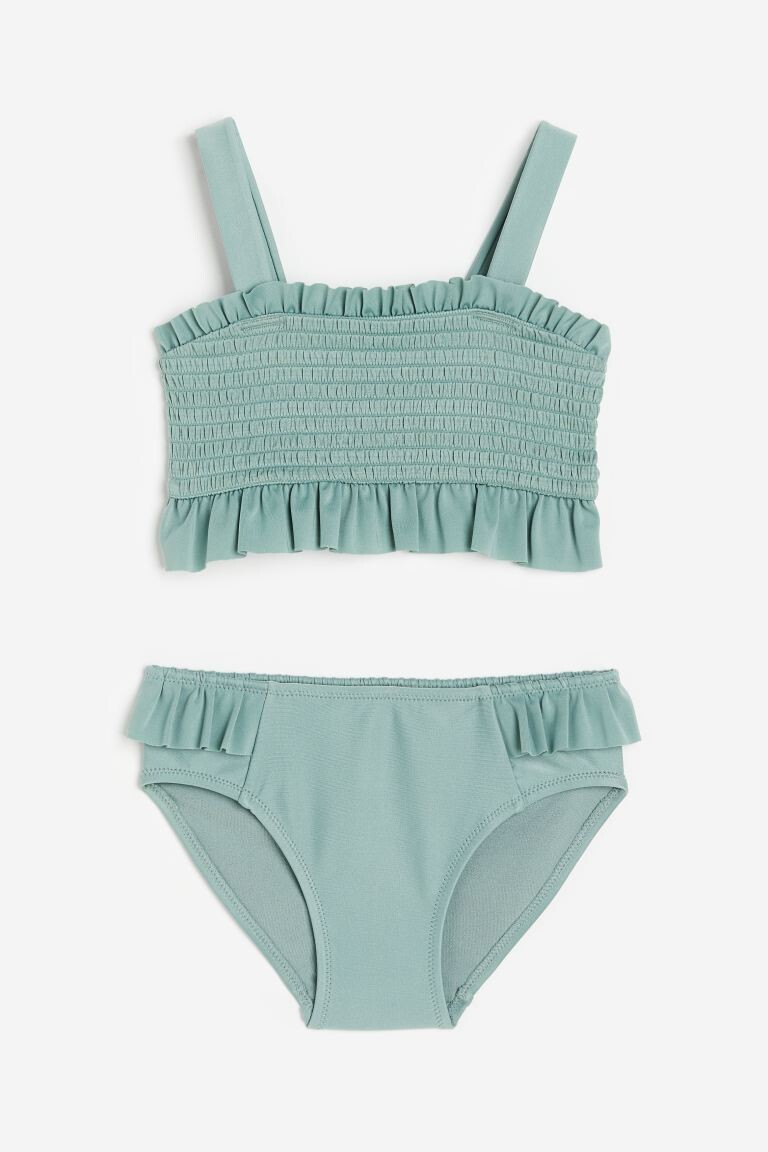 

Бикини со сборками и воланом H&M, зеленый