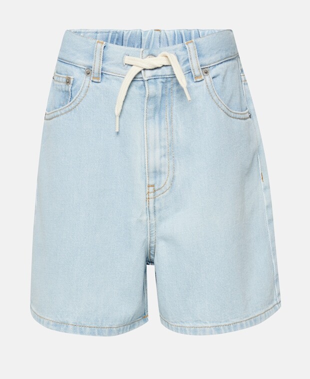 

Джинсовые шорты MM6 Maison Margiela, светло-синий