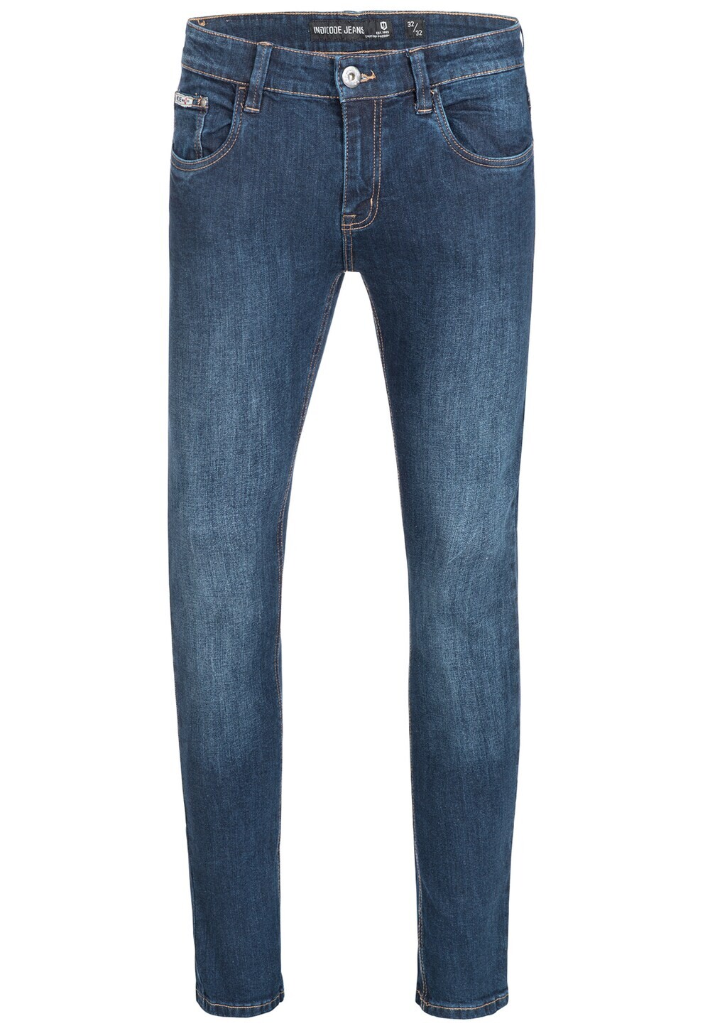 

Джинсы узкого кроя INDICODE JEANS Texas, синий