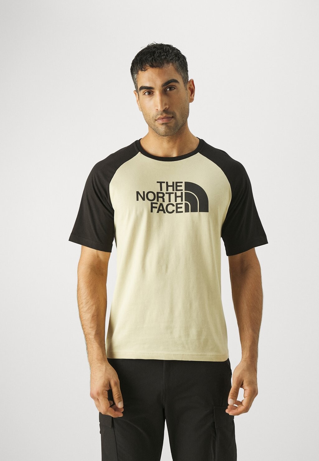 

Футболка с принтом Raglan Easy Tee The North Face, цвет gravel